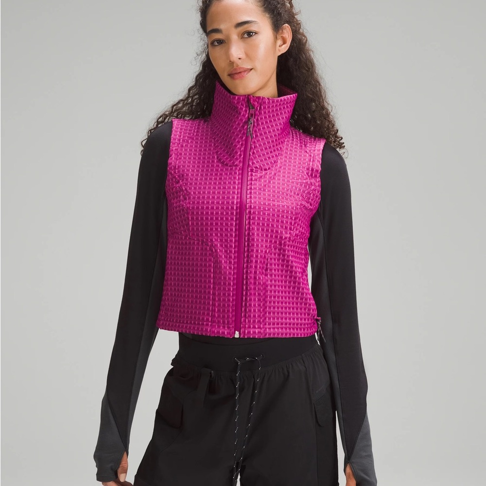 lululemon athletica Pink Quilted Vest